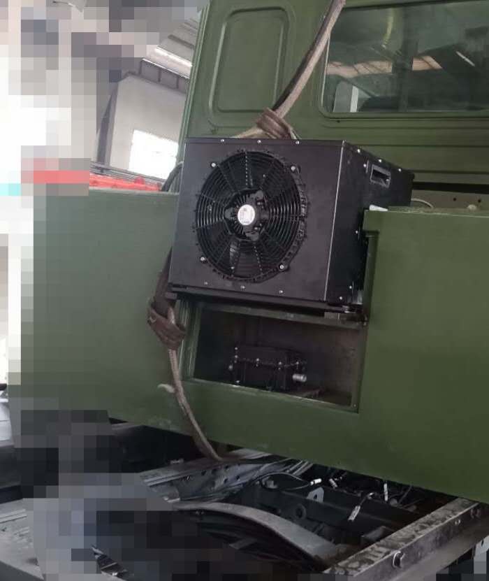 我公司電池?zé)峁芾砜刂葡到y(tǒng)中標(biāo)某電動軍車項(xiàng)目